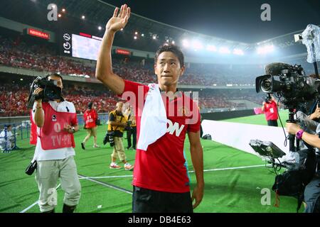 Kanagawa, Giappone. 23 Luglio, 2013. Shinji Kagawa (Man U), 23 luglio 2013 - Calcio : Manchester United Tour 2013, match tra Yokohama f Marinos 3-2 Manchester United al Nissan Stadium, Kanagawa, Giappone. Credito: AFLO SPORT/Alamy Live News Foto Stock