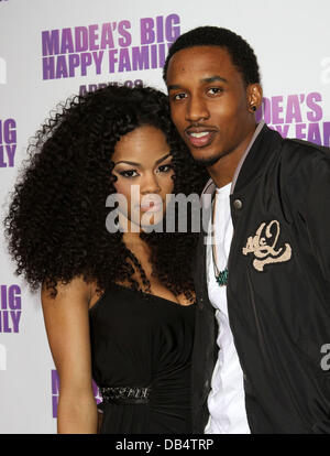 Teyana Taylor Los Angeles Premiere di 'Tyler Perry's Madea la grande famiglia felice" tenutasi presso il Cinema Arclight Hollywood, California - 19.04.11 Foto Stock