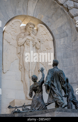 Il National War Memorial su North Terrace Adelaide, Australia del Sud Foto Stock