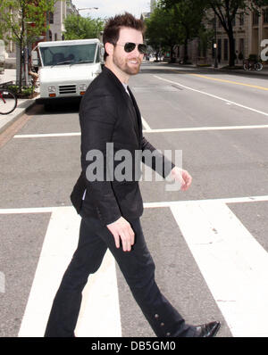 David Cook fuori e circa a Washington DC di Washington DC, Stati Uniti d'America - 29.04.11 Foto Stock