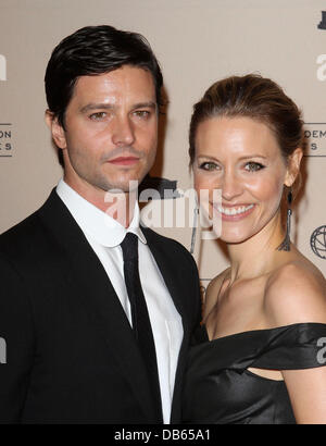 Jason Behr, Kadee Strickland La Academy of Television Arts & Sciences IV annuale "Television Academy onora " Gala di Los Angeles, California - 05.05.11 - Gli arrivi di Los Angeles, California - 05.05.11 Foto Stock