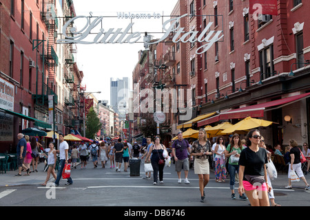 Little Italy a New York City Foto Stock