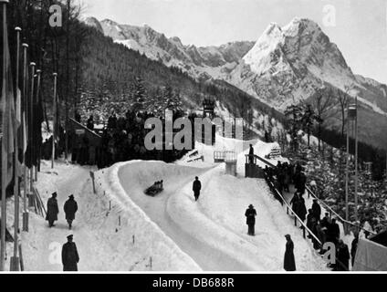 Sport, Giochi Olimpici, Garmisch-Partenkirchen 6.2.- 16.2.1936, diritti-aggiuntivi-non-disponibili Foto Stock