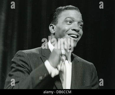 CLYDE McPHATTER (1932-1972) American R&B cantante circa 1965 Foto Stock