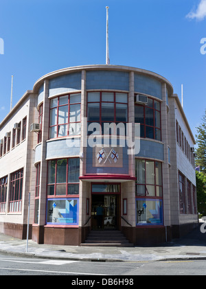 Dh Napier, Nuova Zelanda Nuova Zelanda Shipping Company edificio Art Deco Foto Stock