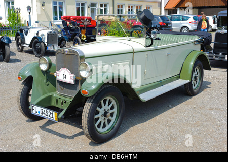 Wanderer W 10/1 Tourer, costruito nell'anno 1928, fotografia scattata a luglio 13, 2013 di Landsberg, Germania Foto Stock