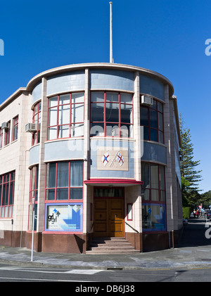 Dh Napier, Nuova Zelanda Nuova Zelanda Shipping Company edificio Art Deco Foto Stock