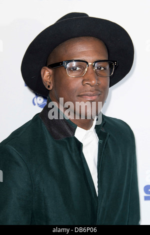 Labrinth arriva per il Capital FM Summertime Ball, lo Stadio di Wembley, Londra, domenica di giugno. 9, 2013. Foto Stock