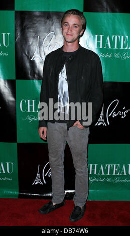 Tom Felton Levi Johnston celebra il ventunesimo compleanno a Chateau Nightclub e giardini a Parigi Hotel e Casinò di Las Vegas, Nevada - 06.05.11 Foto Stock