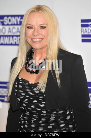 Pamela Stephenson Sony Radio Academy Awards tenutosi presso la struttura Grosvenor House - Arrivi. Londra, Inghilterra - 09.05.11 Foto Stock