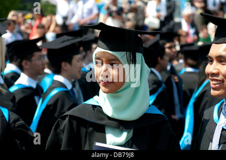 Università di Warwick il giorno di graduazione, REGNO UNITO Foto Stock