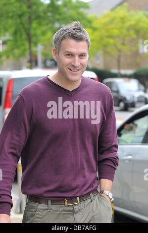 Dan Lobb presso l'ITV Studios di Londra - Inghilterra - 11.05.11 Foto Stock