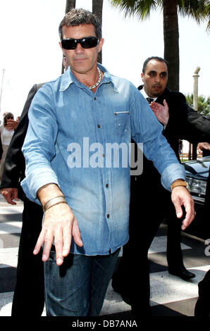 Antonio Banderas 2011 Festival Internazionale del Cinema di Cannes - Giorno 1 - il gatto con gli stivali - Photocall Cannes, Francia - 11.05.11 Foto Stock