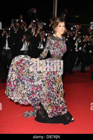 Sarah Jessica Parker 2011 Festival Internazionale del Cinema di Cannes - Giorno 3 - "Wu Xia' - Premiere Cannes, Francia - 13.05.11 Foto Stock