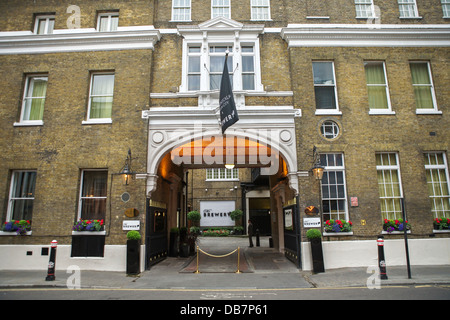 Il Montcalm Hotel presso il birrificio, Chiswell Street, Londra, Città, Regno Unito Foto Stock