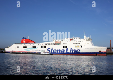 Stena Line Belfast a Birkenhead traghetto Foto Stock