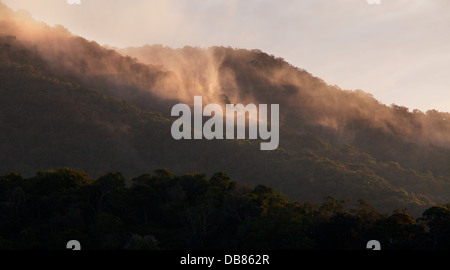 Mount Kinabalu, la Malaysia ha più alta montagna, Sabah, Malaysia Foto Stock