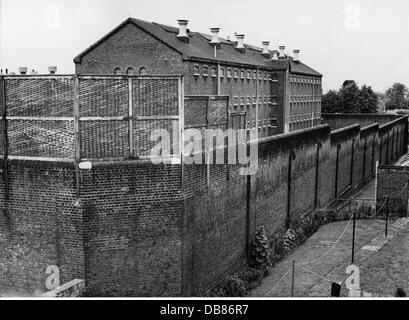 giustizia, sistema penitenziario, custodia, prigione, prigione di Brixton, Londra, vista esterna, 1950 / 1960, diritti aggiuntivi-clearences-non disponibile Foto Stock