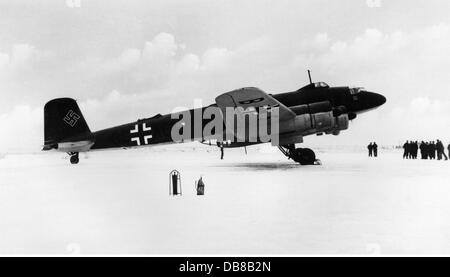 Seconda guerra mondiale / seconda guerra mondiale, guerra aerea, aerei, Focke-Wulf FW 200 'Condor', anni '40, diritti aggiuntivi-clearences-non disponibile Foto Stock