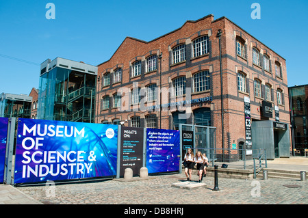 Il Museo della Scienza e dell'industria, MOSI, Manchester, Regno Unito Foto Stock