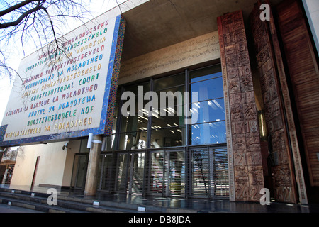 La Corte costituzionale su Constitution Hill a Johannesburg Foto Stock