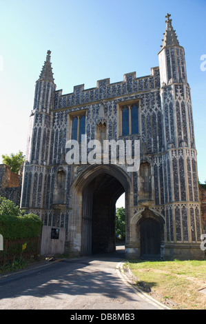 San Giovanni Abbey Gatehouse, Colchester, Essex, Inghilterra, Regno Unito Foto Stock