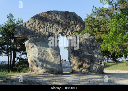 Cape Kolka (Kolkasrags), Lettonia Europa Foto Stock