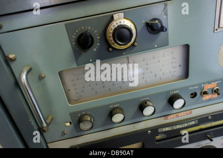 Anni sessanta era la radio di bordo le apparecchiature per la comunicazione Foto Stock