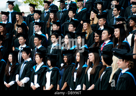 Università di Warwick il giorno di graduazione, REGNO UNITO Foto Stock