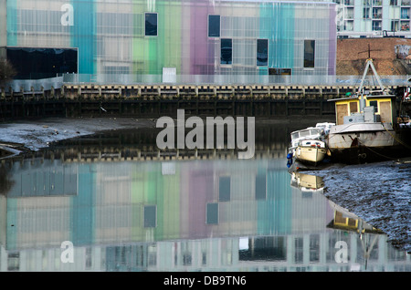 Vista di Laban Dance Center - Creekside a Greenwich, Londra Foto Stock