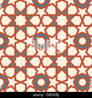 Arabesque pattern senza giunture Foto Stock