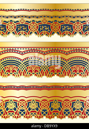 Arabo frontiere senza giunture Foto Stock