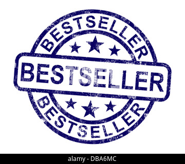 Best-seller timbro Mostra Top Rated o leader Foto Stock