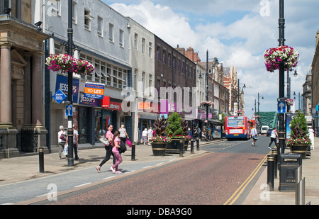 Fawcett Street Sunderland City Centre North East England Regno Unito Foto Stock