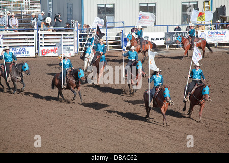 Wainwright Stampede, Wainwright, Alberta Foto Stock