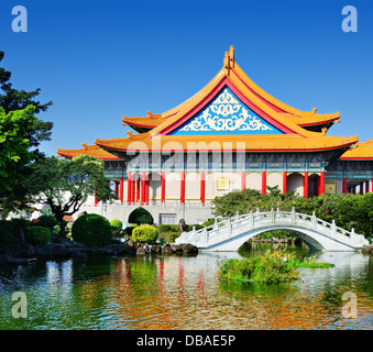 Teatro Nazionale di Taiwan in Piazza della Libertà, Taipei, Taiwan. Foto Stock