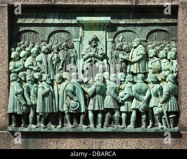 La riformazione monumento in Copenhagen Foto Stock