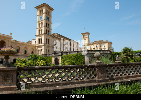 Osborne House, East Cowes, Isle of Wight, Inghilterra, Regno Unito. Foto Stock