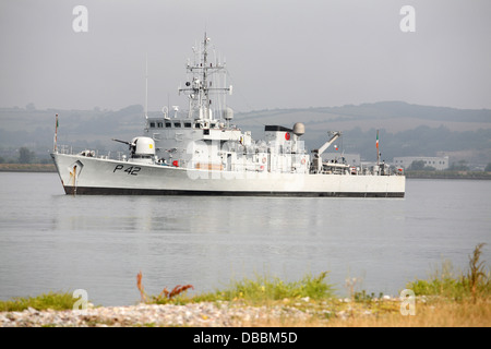 Marina irlandese Le Ciara nave pattuglia Foto Stock