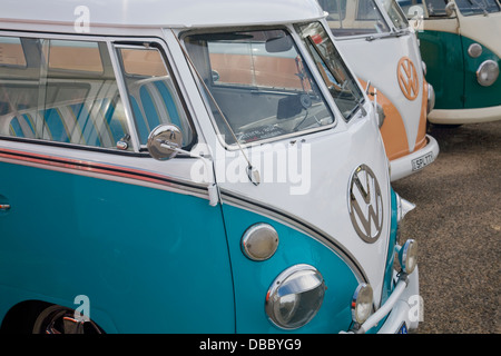 1960' volkswagen kombi camper a Palm Beach,Sydney , Australia Foto Stock