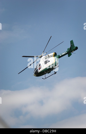 Grande Nord Air Ambulance, Eaglescliffe, Teesside Foto Stock