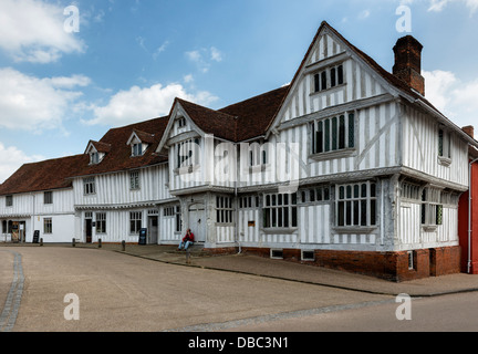 La Guildhall, Lavenham Foto Stock