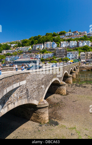 Il porto di Looe in Cornovaglia, England, Regno Unito, Europa. Foto Stock