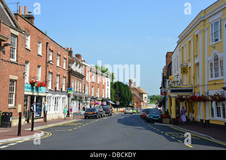 High Street, Upton-su-Severn, Worcestershire, England, Regno Unito Foto Stock