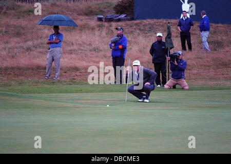 Southport, Regno Unito. 28 Luglio, 2013. Contrassegnare Wiebe (USA) in azione durante il quarto e ultimo round del Senior Open Championship dal Royal Birkdale. Credito: Azione Sport Plus/Alamy Live News Foto Stock