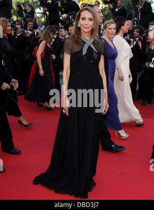 Marisa Berenson 2011 Festival Internazionale del Cinema di Cannes - Giorno 10 - questo deve essere il luogo - Premiere Cannes, Francia - 20.05.11 Foto Stock