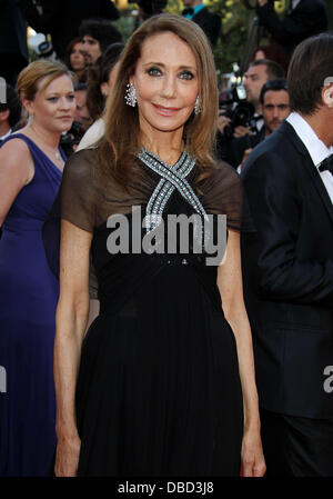 Marisa Berenson 2011 Festival Internazionale del Cinema di Cannes - Giorno 10 - questo deve essere il luogo - Premiere Cannes, Francia - 20.05.11 Foto Stock