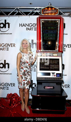 Holly Madison la sbornia Parte 2 Las Vegas Premiere al Planet Hollywood Resort and Casino Las Vegas Las Vegas, Nevada - 21.05.11 Foto Stock