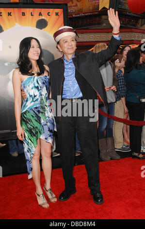 James Hong Los Angeles premiere di " Kung Fu Panda 2" tenutasi presso Grauman's Chinese Theatre di Los Angeles, California - 22.05.11 Foto Stock