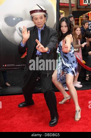 James Hong Los Angeles premiere di " Kung Fu Panda 2" tenutasi presso Grauman's Chinese Theatre di Los Angeles, California - 22.05.11 Foto Stock